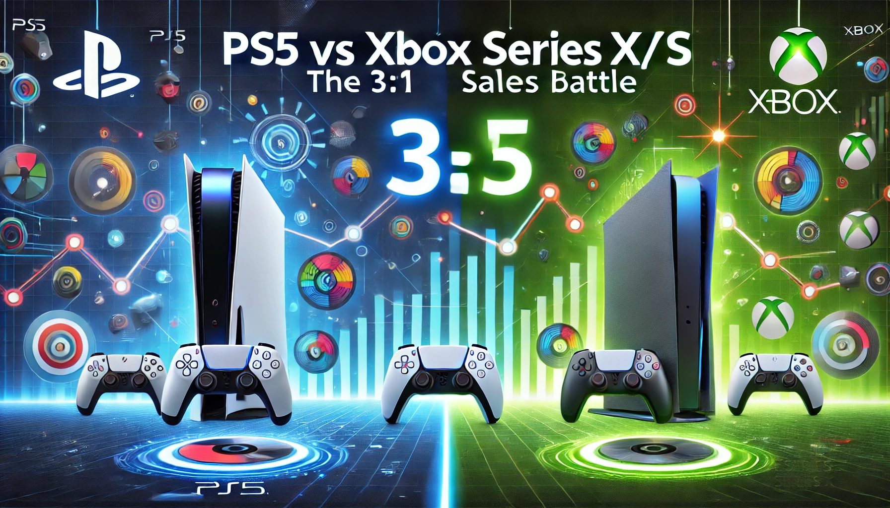 PS5 Outselling Xbox Series X/S by 3:1: The Sales Battle Continues